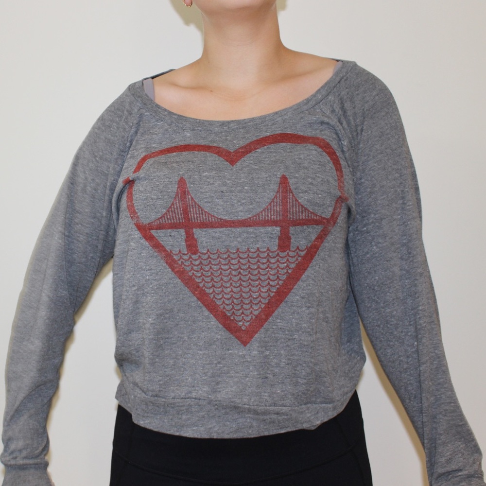 Grey Long Sleeve T-Shirt
